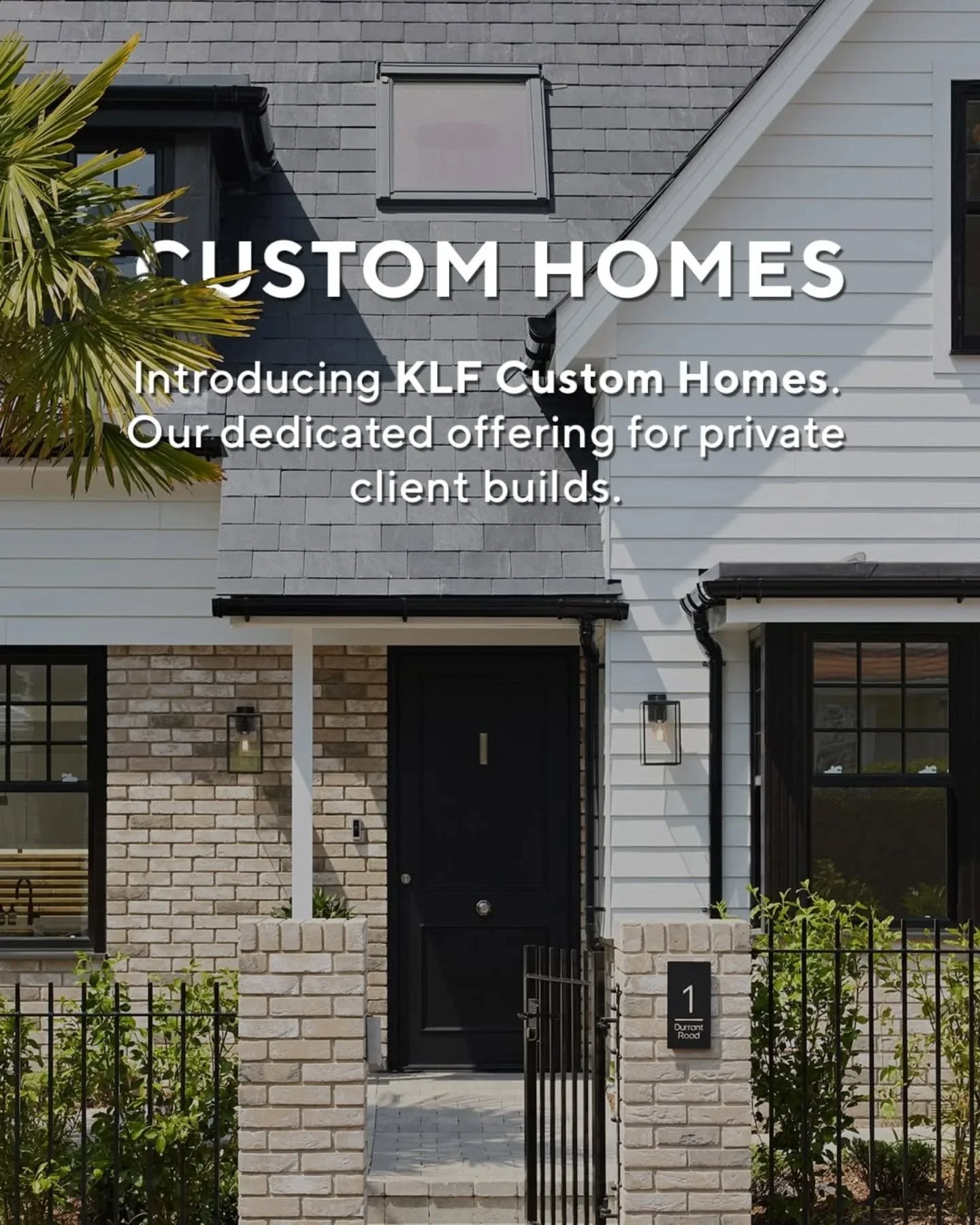 Introducing KLF Custom Homes &mdash; our dedicated offering for private client builds ✨

Whether you have a plot, a site in mind, or you're ready to transform your current home, we bring the same design-led approach and craftsmanship that define our 