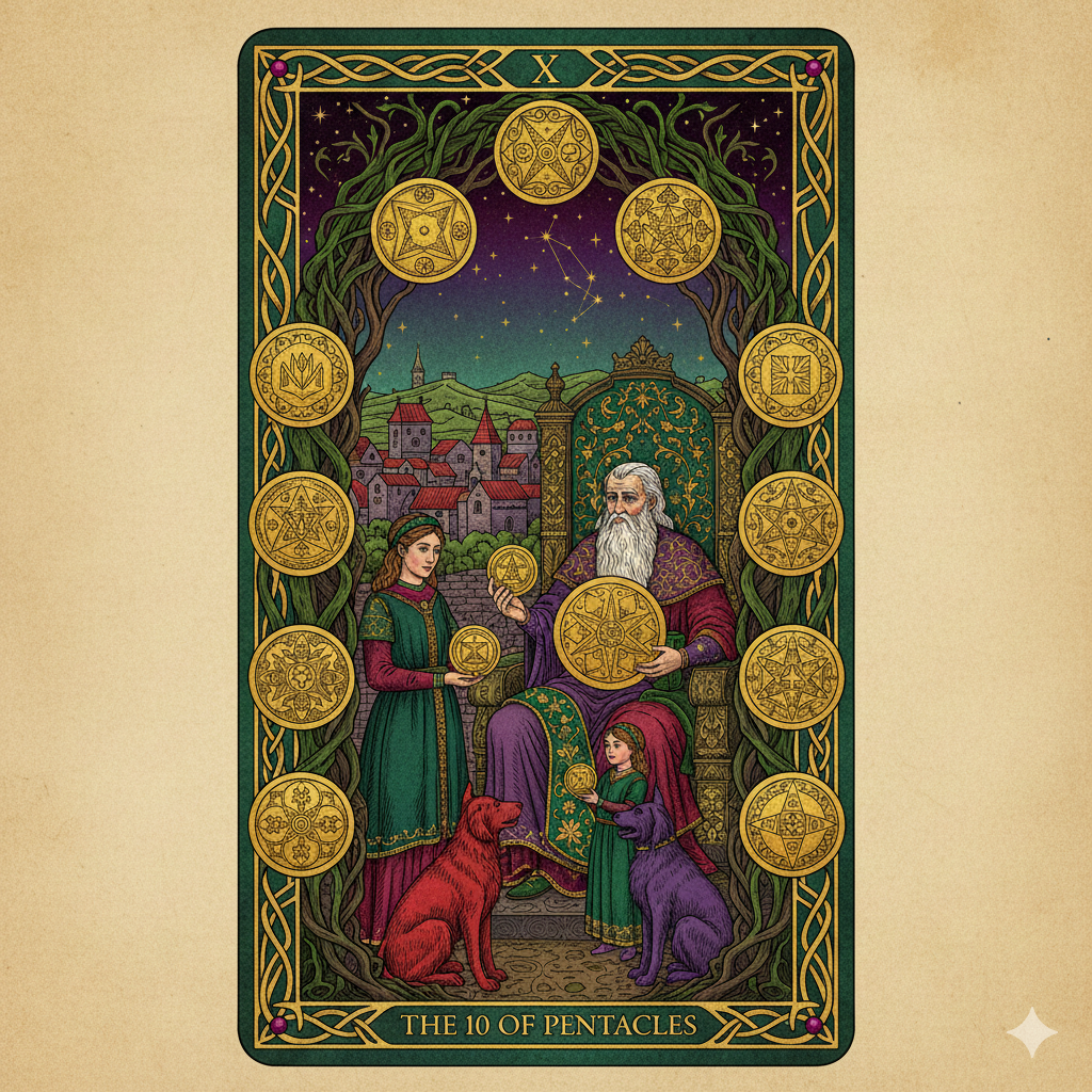 2026, o ano regido pelo arcano 10 DE OUROS