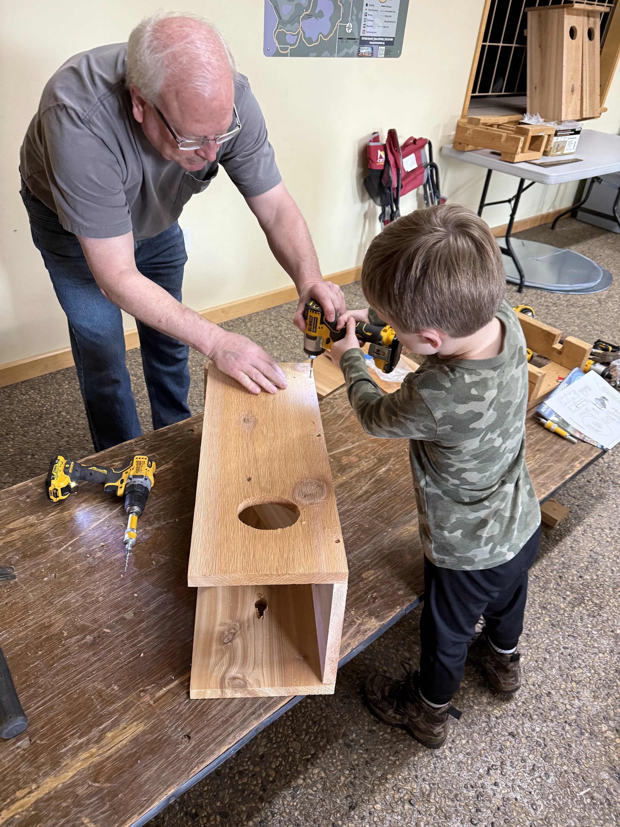 Youth Wood Duck Box Building Day