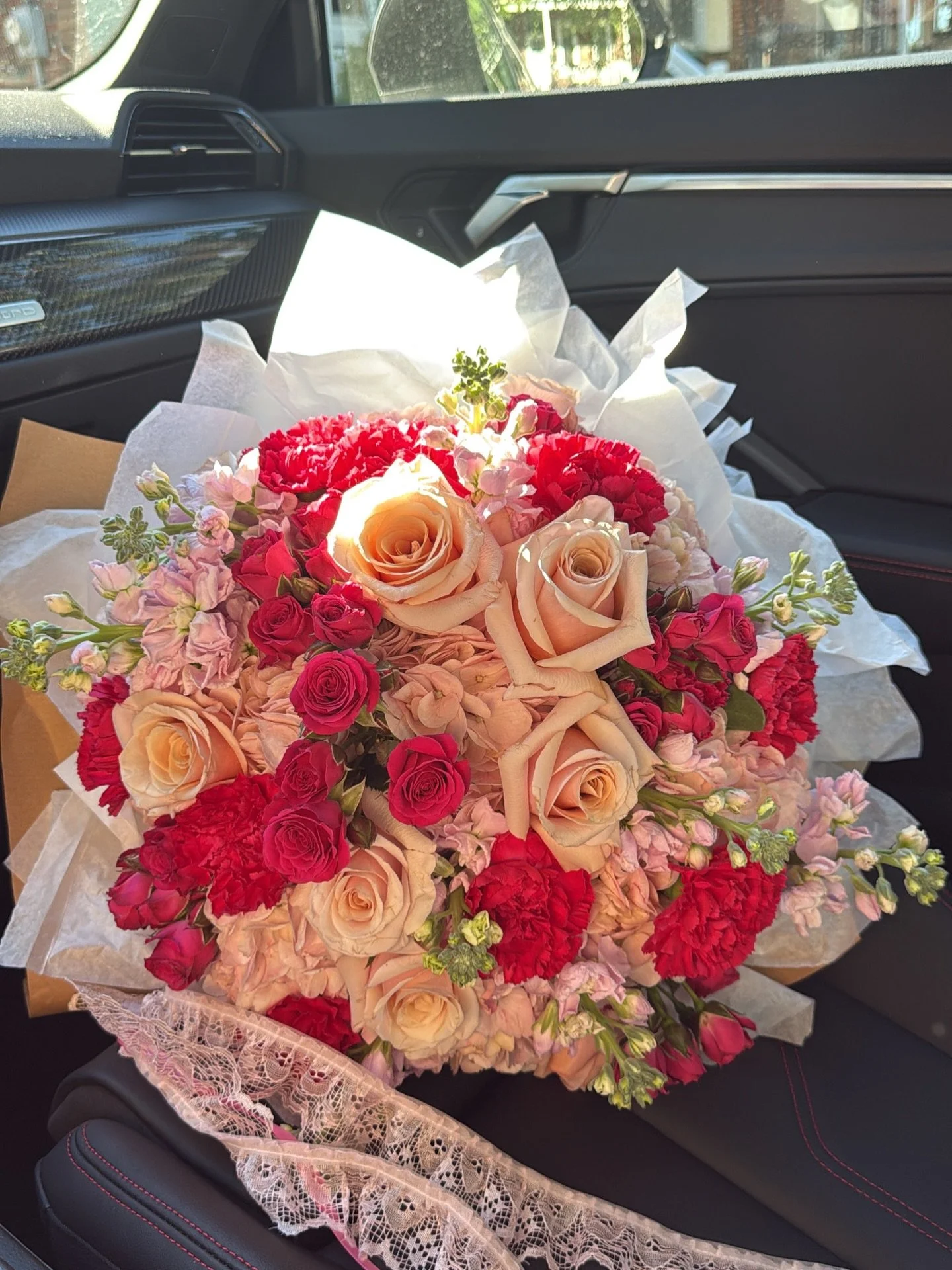 Missing summer blooms 🎀 but fully in our Christmas era 🎄💚 Still taking holiday orders&mdash;because empty tables are a crime.