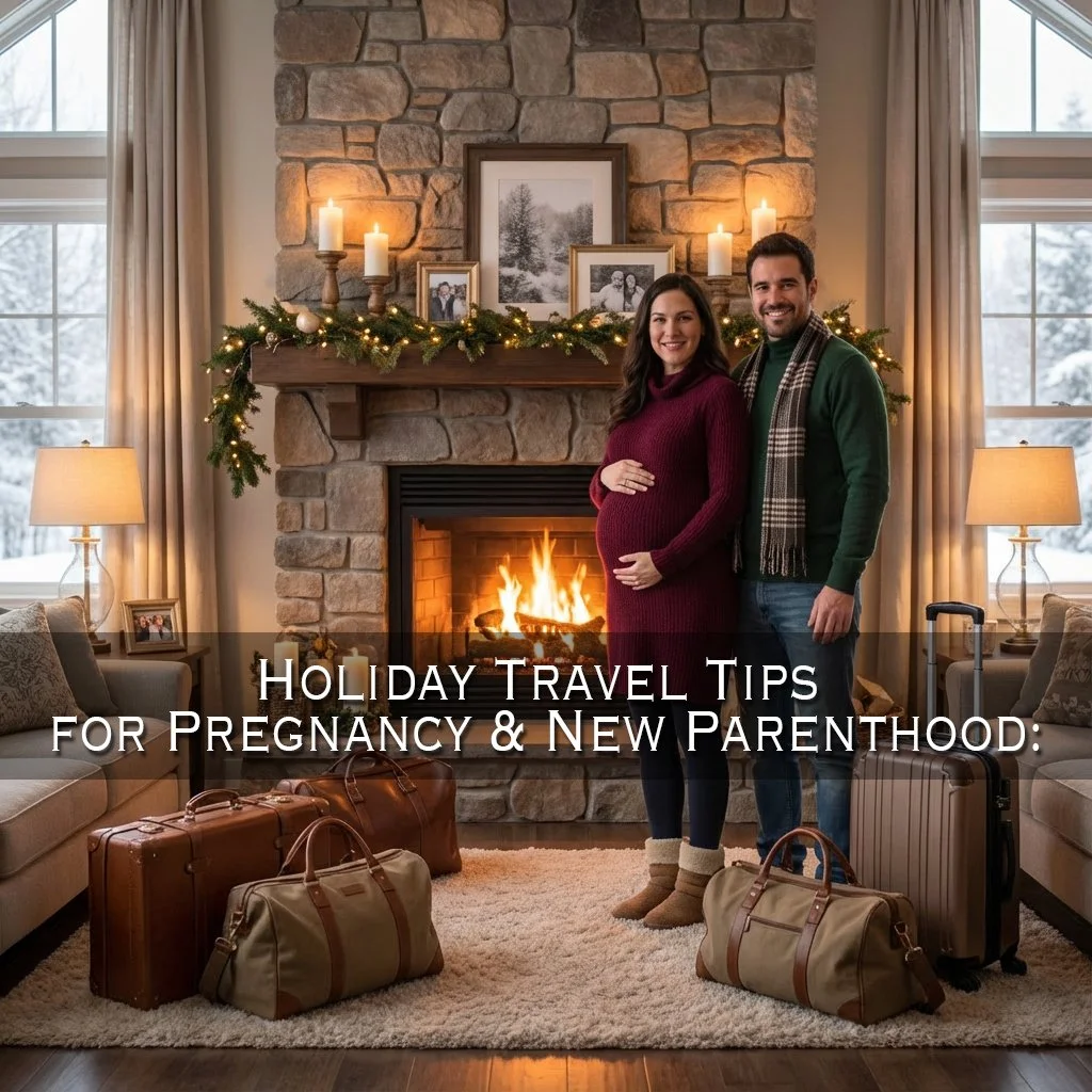 Stress-Free Holiday Travel: Essential Tips for Pregnant Women and New Parents
