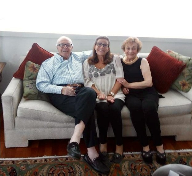 Paula with her Mom & Dad