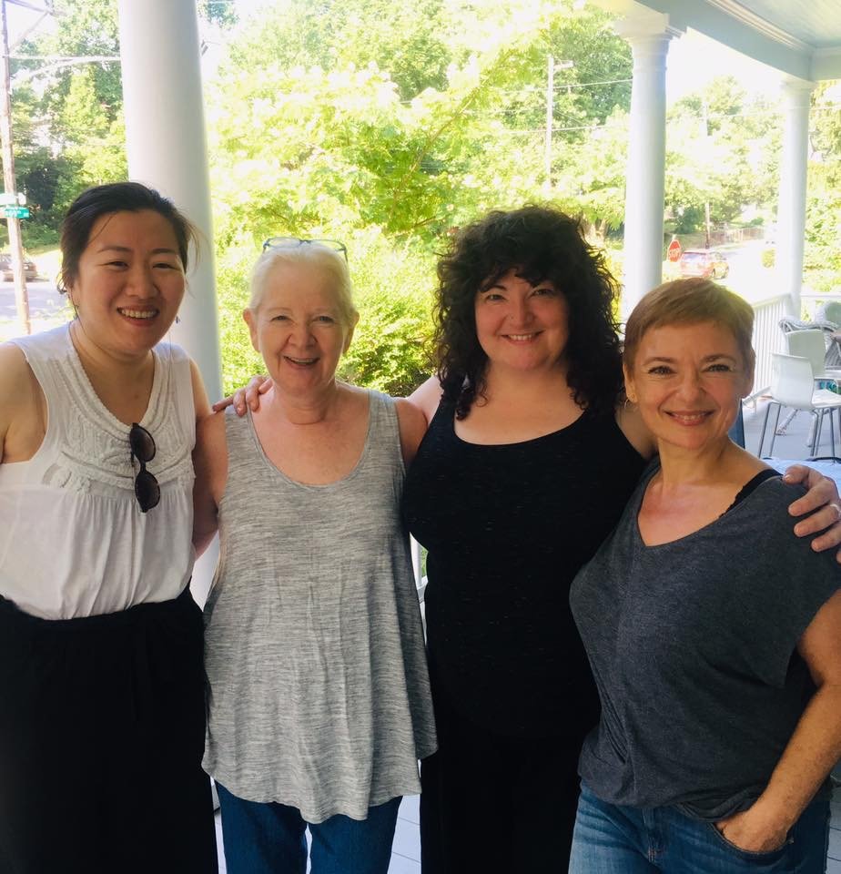 Cat, Maureen, Lydia and Alycia