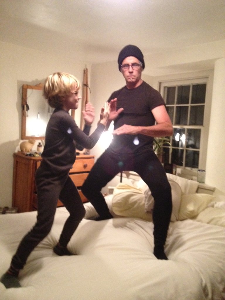 Andrea & Mike at play.






