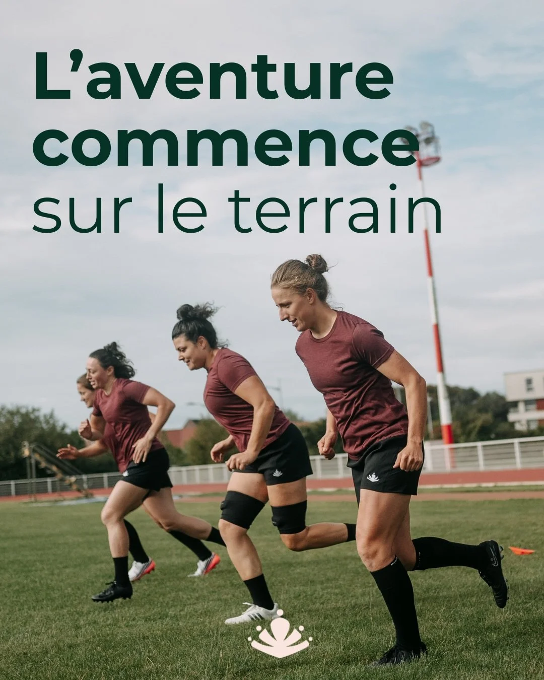 L'aventure commence sur le terrain.
6 joueuses. 1 stade. 1 journ&eacute;e &agrave; tester, courir, tomber, rire.
Un short qui tient ses promesses, sur des joueuses qui ne trichent pas.
Merci &agrave; toutes. 
@meijdouille_la_fripouille @july
@lucile_