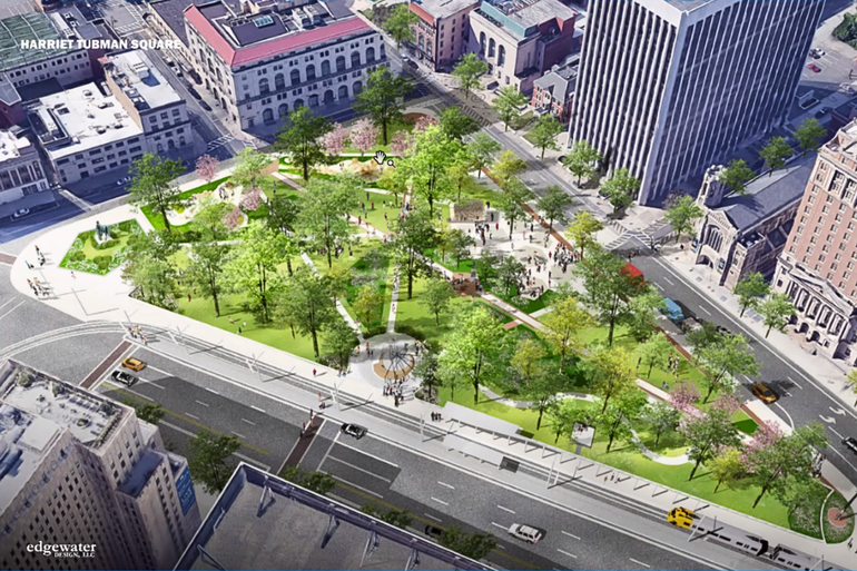 Newark Advances Long-Awaited Redesign of Harriet Tubman Square