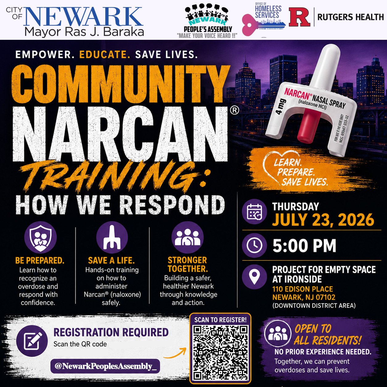 Community Narcan Training