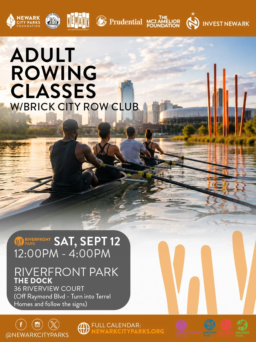 Adult Rowing Class with Brick City Row Club