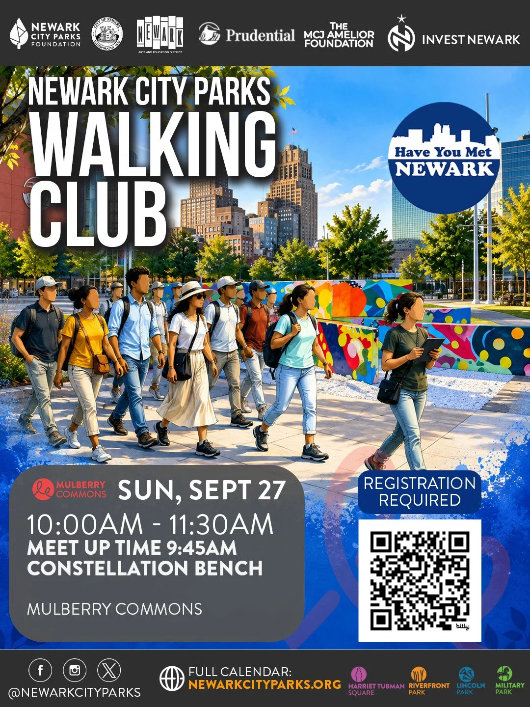 Newark City Parks Walking Tour 