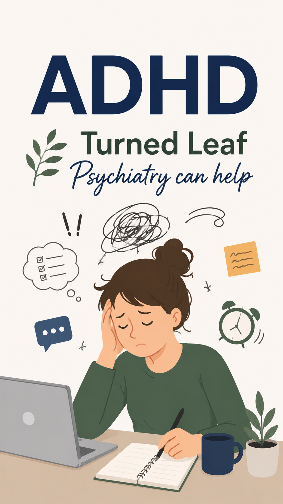 Overcoming the Noise: A Guide to ADHD Symptoms, Diagnosis, and How Turned Leaf Can Help