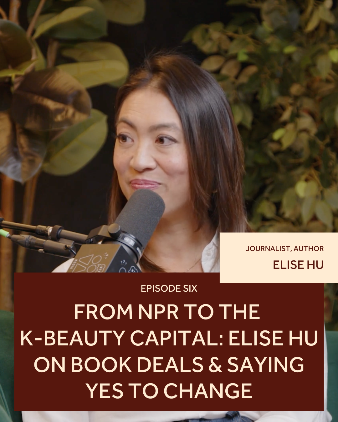 Episode 6 - from npr to the k-beauty capital: elise hu on book deals ...