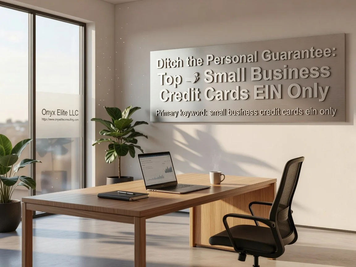Ditch the Personal Guarantee: Top Small Business Credit Cards EIN Only