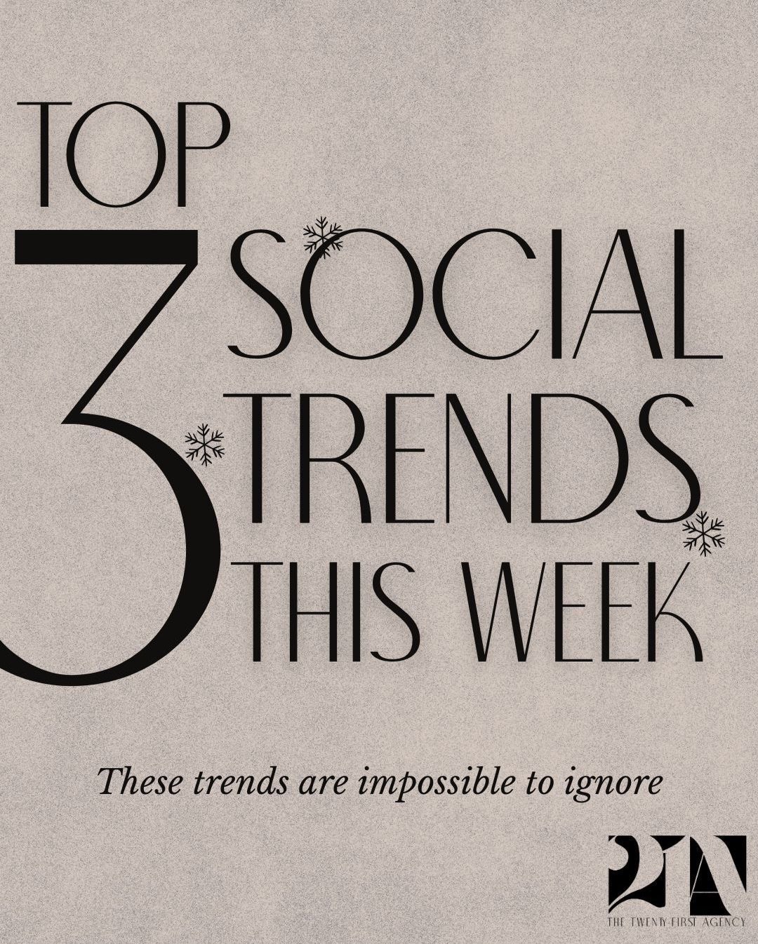 It&rsquo;s getting festive &lsquo;round here, and the trends are hotter than ever. Get these in cue before the seasons over.