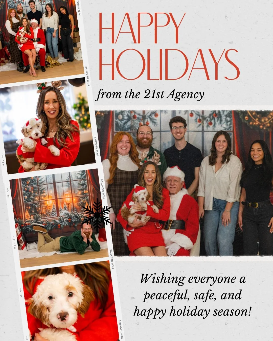 Merry Christmas and Happy Holidays from the 21A team!