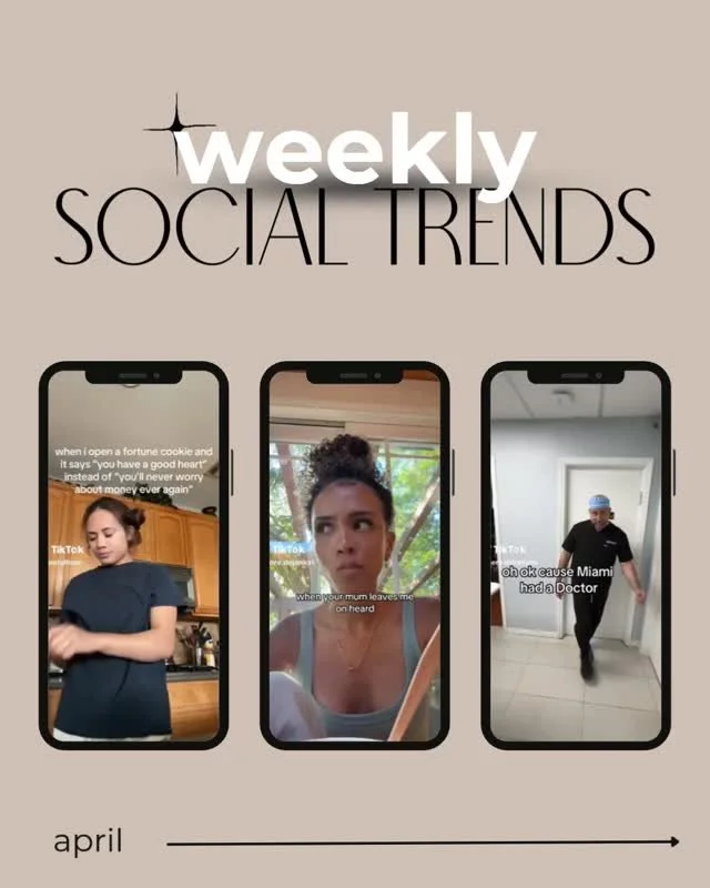 Fresh off the algorithm here's what's worth your feed this week.