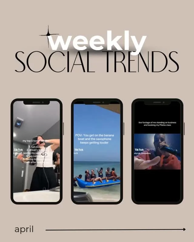 Everything trending up this week, served on a silver platter🤳
