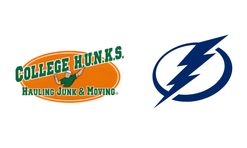 
College Hunks Hauling Junk and The Tapa Bay Lightning Logo