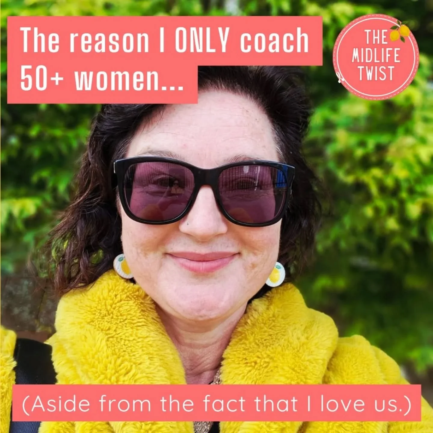 🍋 The biggest plot twist since Keyser Soze is that BEING OVER 50 IS NOT SHIT!!

📢 I am delighted to report this radical discovery from the other side of the 50 fence. 

✨️ To discover just how not shit, and actually just how amazing, your midlife c