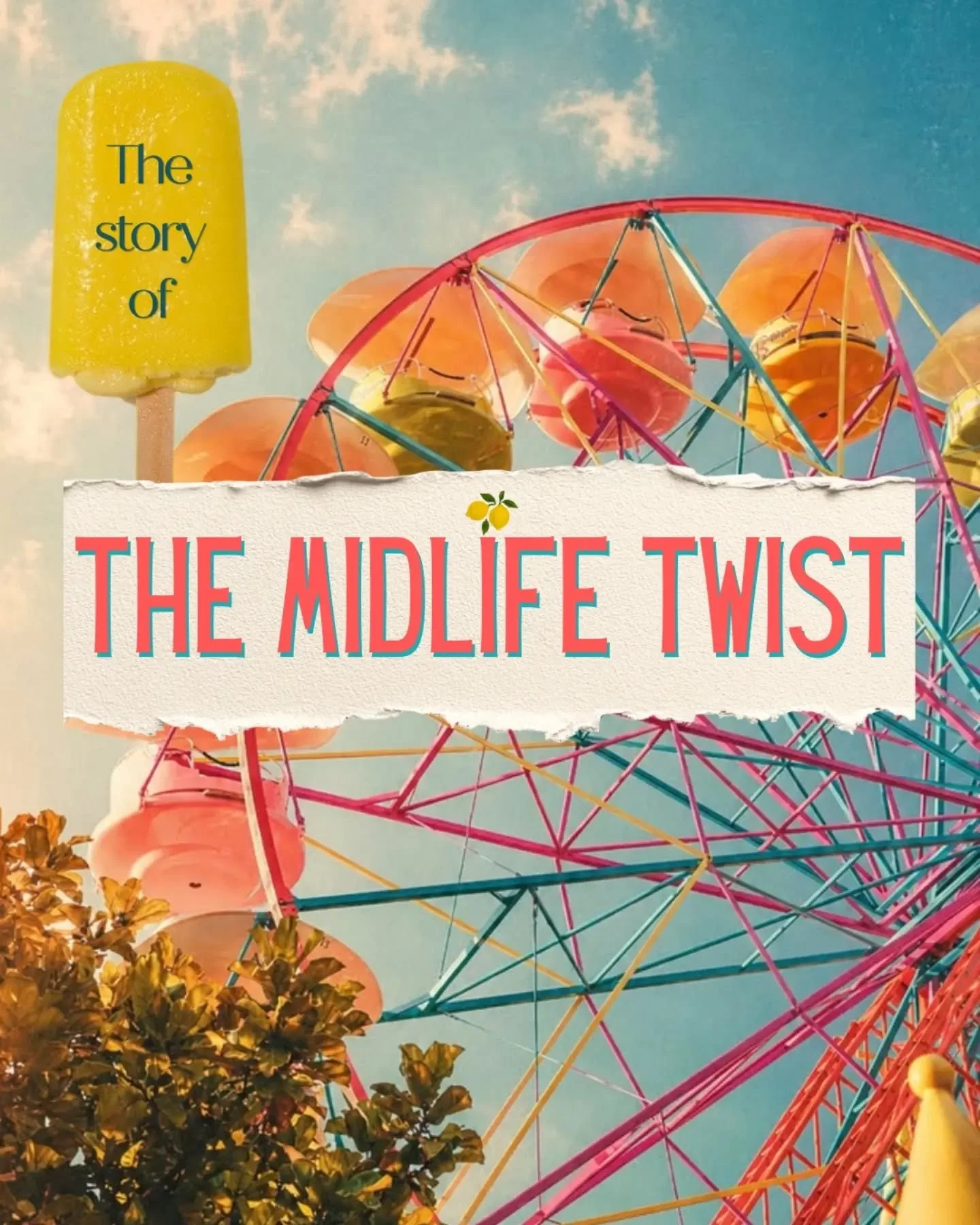 👋 HELLO! 👋

🍋 This is the story of The Midlife Twist. 
Creative coaching for 50+ women who want to claim the starring role in their own life. 

🍋 Women who want to feel powerful, bold and ALIVE. To say yes to themselves.

🍋 When I turned 50, som