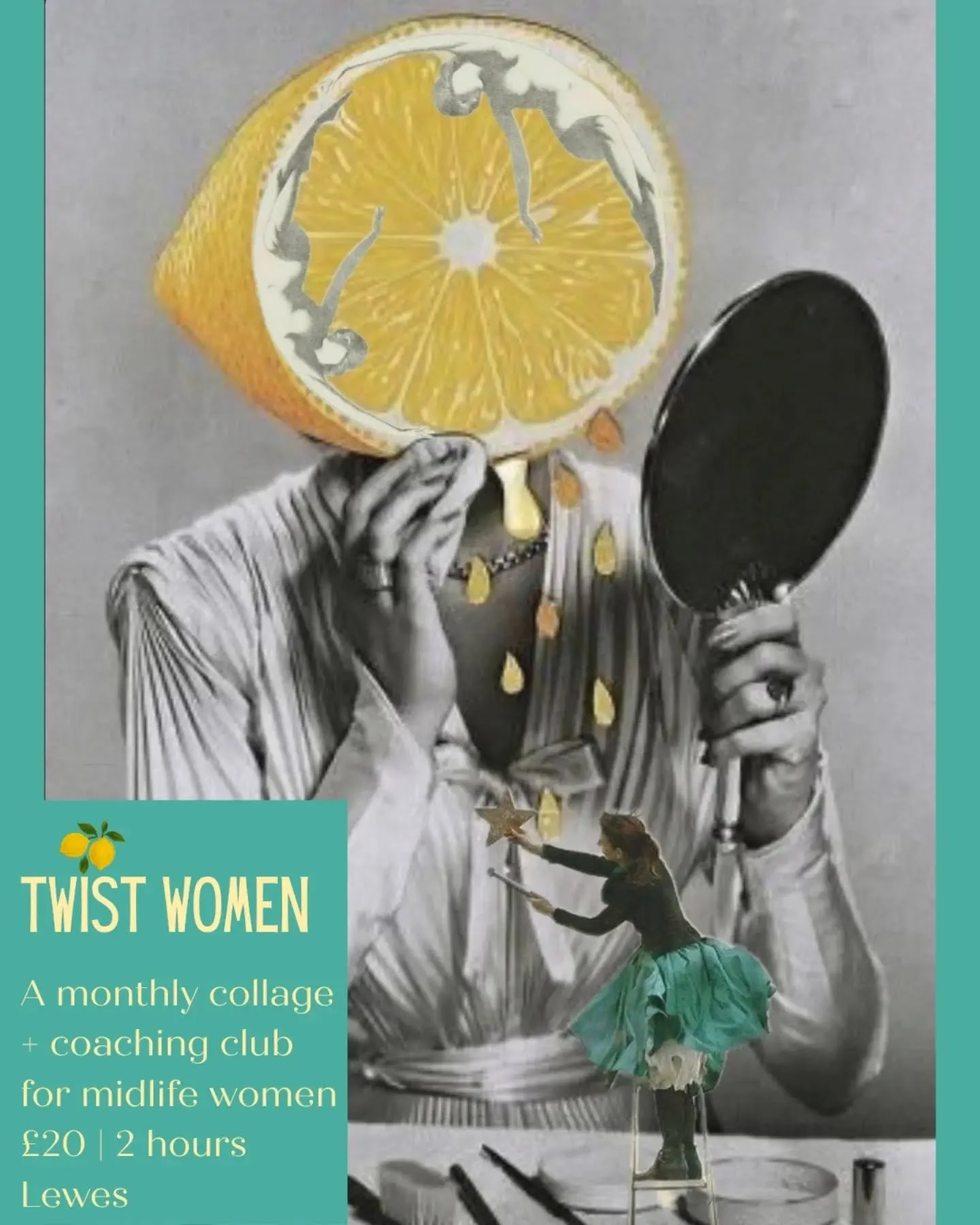 📢 LEWES MIDLIFE LADIES - THIS IS FOR YOU! 📢

Women who love creativity, curiosity and hanging out with each other. 💛

I&rsquo;m kicking things off with a pilot session:

🍋 *TWIST WOMEN*
✨️ Sunday 29th November 5-7pm. 
📍 Lewes, East Sussex
🎟 &po