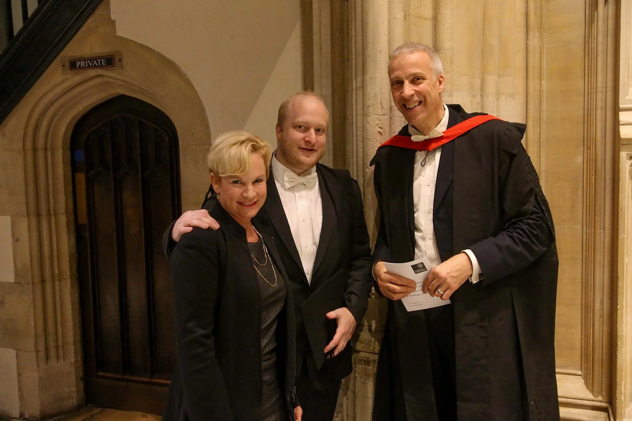 Heidi, Elisha and his Wycliffe Hall, Oxford, principal