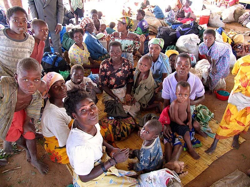 A large family happily gathered and eagerly waiting for our next meeting!