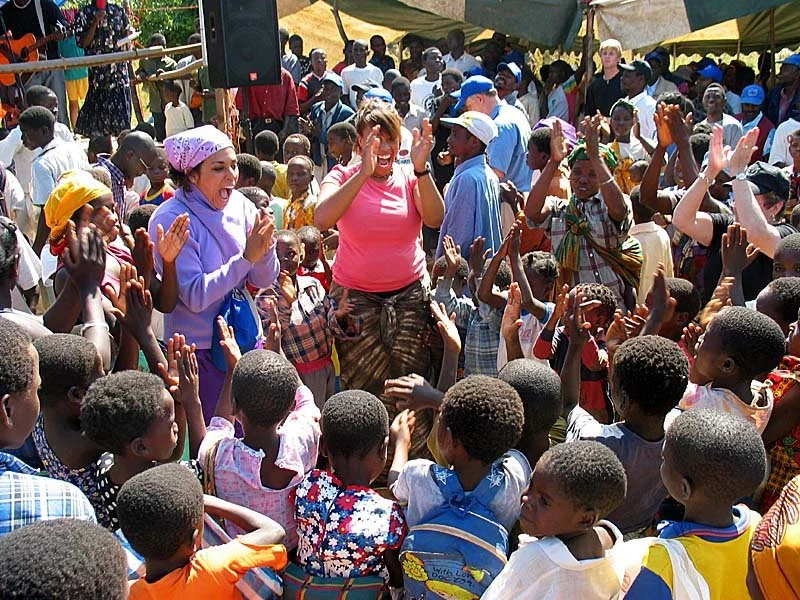Leading children in joyful, intense worship