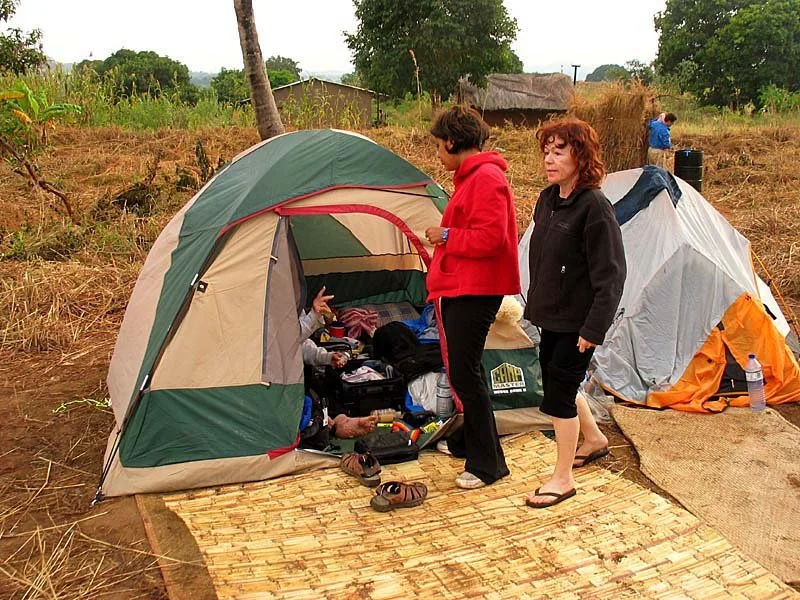 Conference camping in Africa!