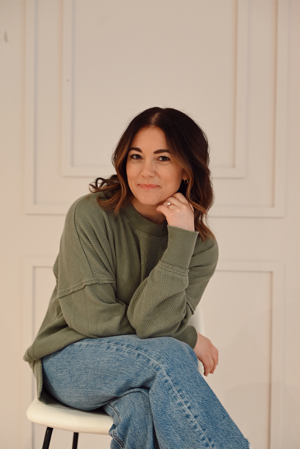 Portrait of Mallory Tedrick, a trauma-informed therapist offering holistic psychotherapy in Rocky River, Ohio