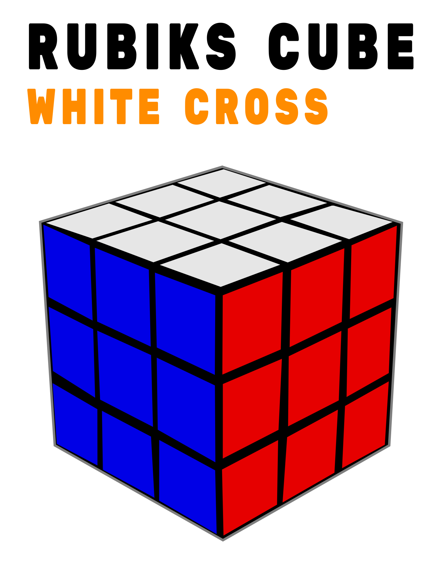 Rubik’s Cube: White Cross