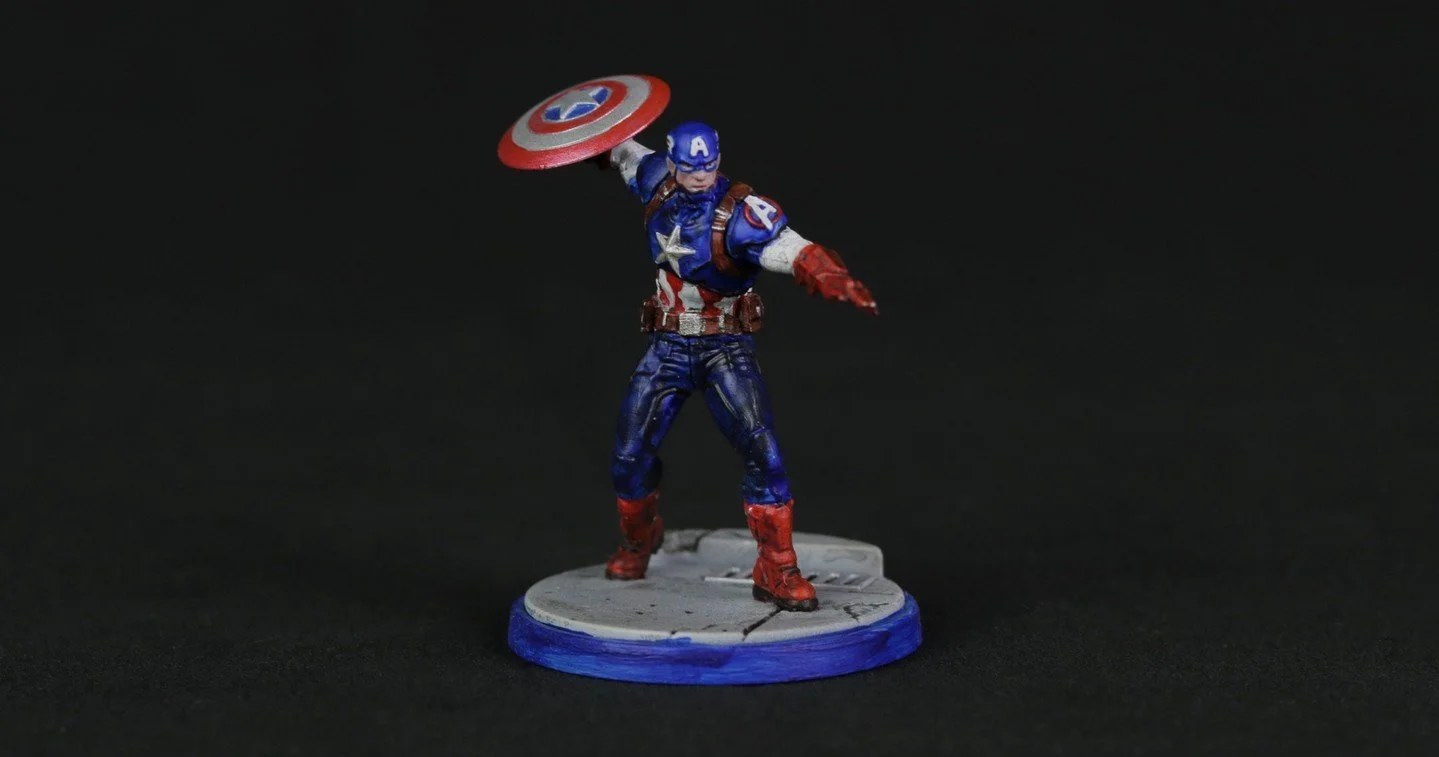 &ldquo;Avengers! Assemble.&rdquo;⁠
⁠
Kicking-off my #marvelcrisisprotocol collection is the original core set Steve Rogers, aka Captain America!⁠
⁠
There is just something awesome about this character's traditional look - he stands up against bullies