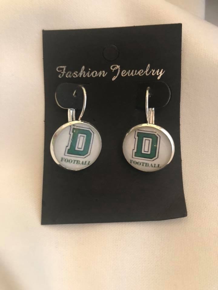 D Football White earrings.jpeg