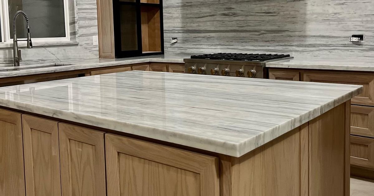 Pairing Stone Slabs With Wood, Metal, and Glass in Design