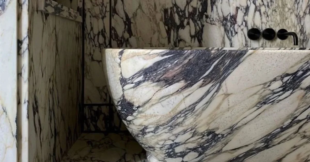 Understanding Veining Patterns in Marble