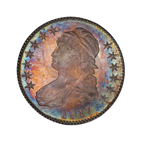 1817 Capped Bust Half Dollar US COIN