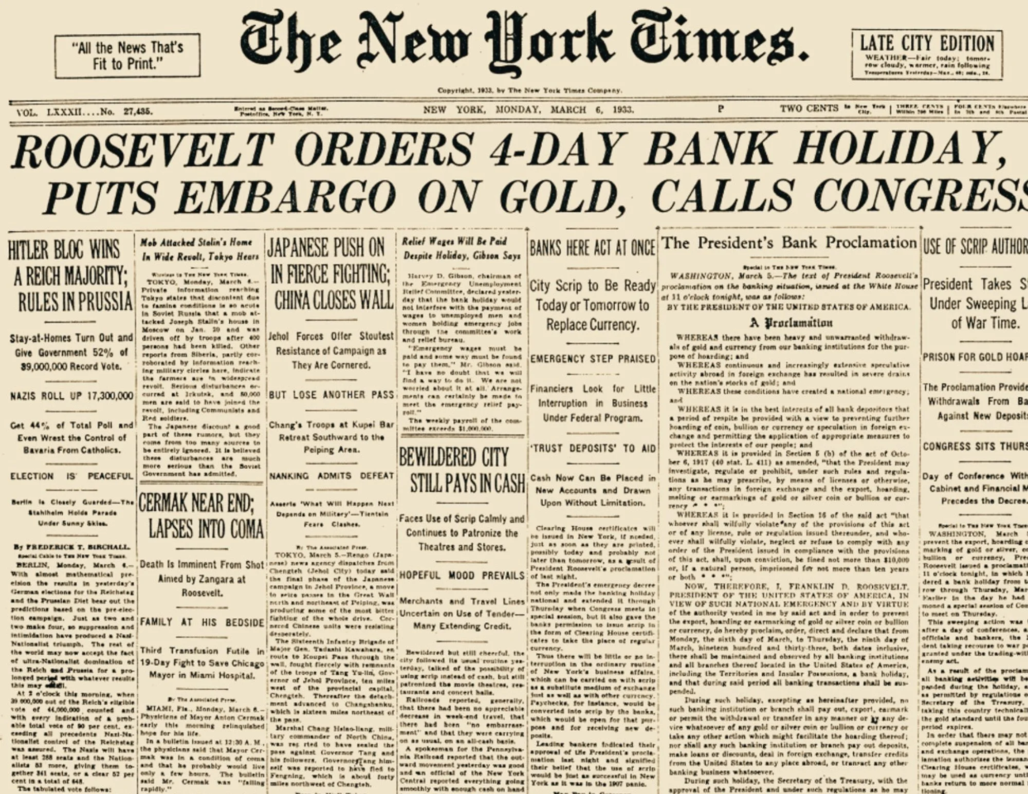 The Gold Confiscation Act Explained: What Happened in 1933?