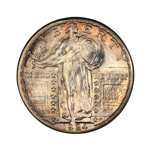 1924 Standing Liberty Quarter U.S. Coin