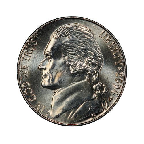 2004-P Jefferson Nickel Westward Journey Obverse