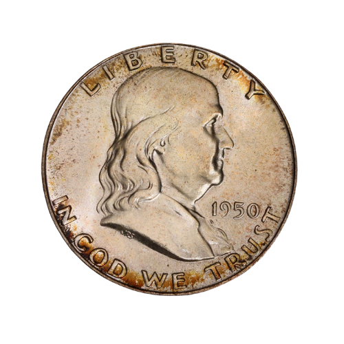 1950 Franklin Half Dollar US COIN