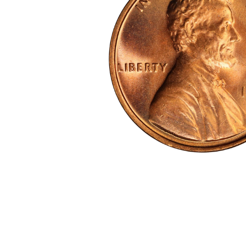 close up image of a copper lincoln cent penny coin