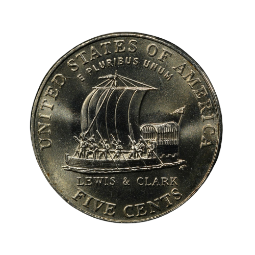 2004 Jefferson Nickel Westward Journey Keelboat Reverse