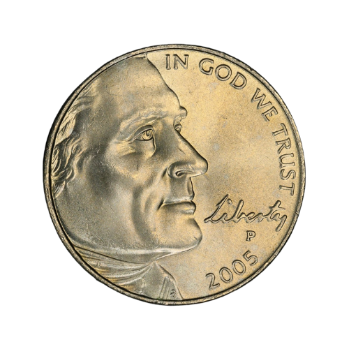 2005-P Jefferson Nickel Westward Journey Obverse