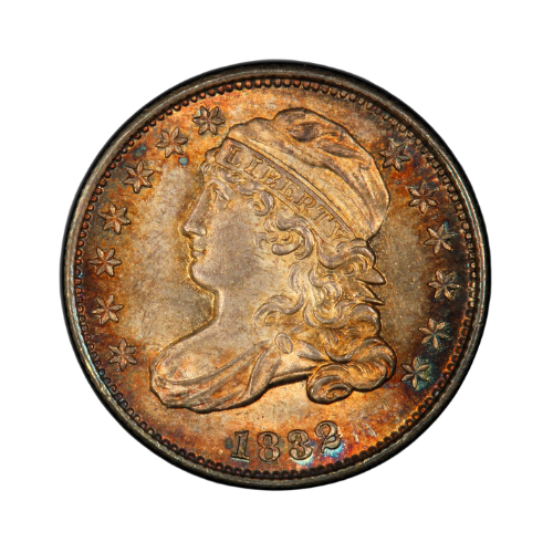 1832 Capped Bust Dime COIN obverse