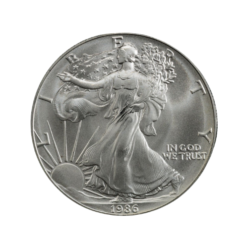 1986 Silver Eagle Bullion Coin