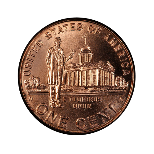Lincoln Bicentennial Cent Reverse Professional