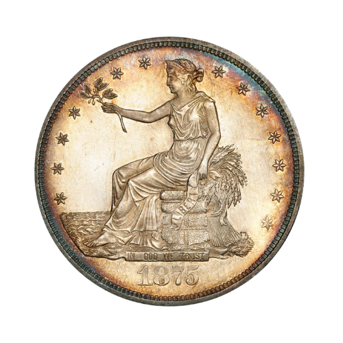1875 Trade Dollar COIN
