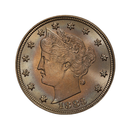 1883 Liberty V Nickel obverse