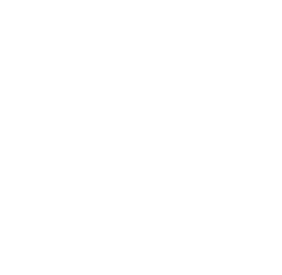 White icon of drain pipes