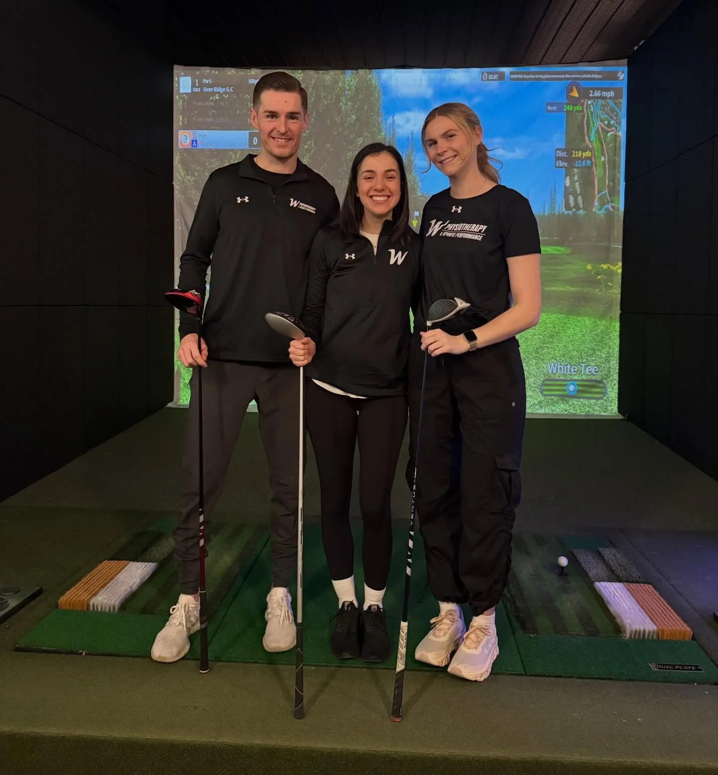 W Physiotherapy &amp; Sports Performance 🫱🏼&zwj;🫲🏽 Golf Simulator

Yesterday we had our first team even at @nh_onpargolf ⛳️

Drop your guesses on who won in the comments section below 👇🏼 (Hint: it was not Claire 🤦🏻&zwj;♀️)

#wphysiotherapy #n