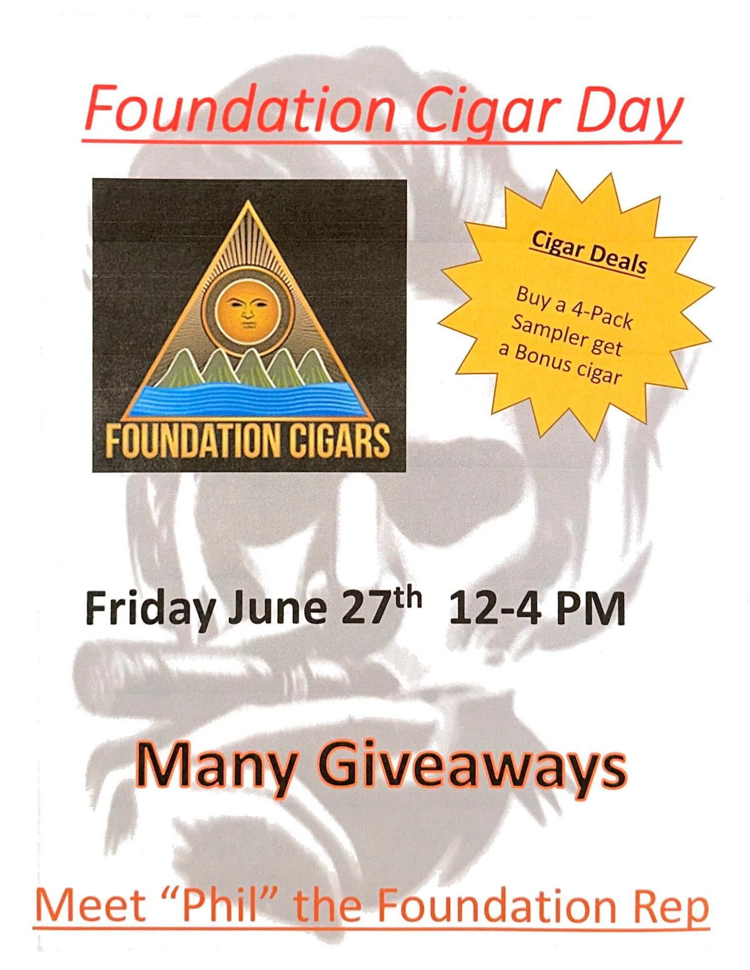 Foundation Cigar Day